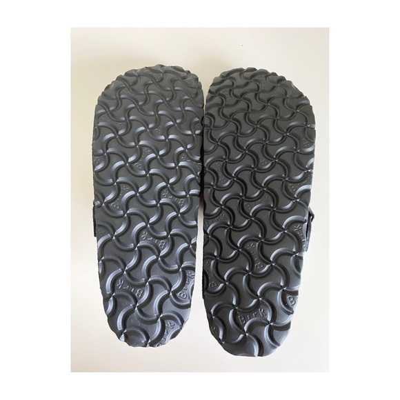 Birkenstock Boston Soft Footbed Suede Leather in Black Sz 38 US 7 - 7.5 - Picture 7 of 8
